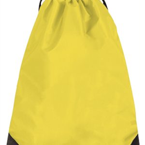 Rucsac cu snur - galben lamaie